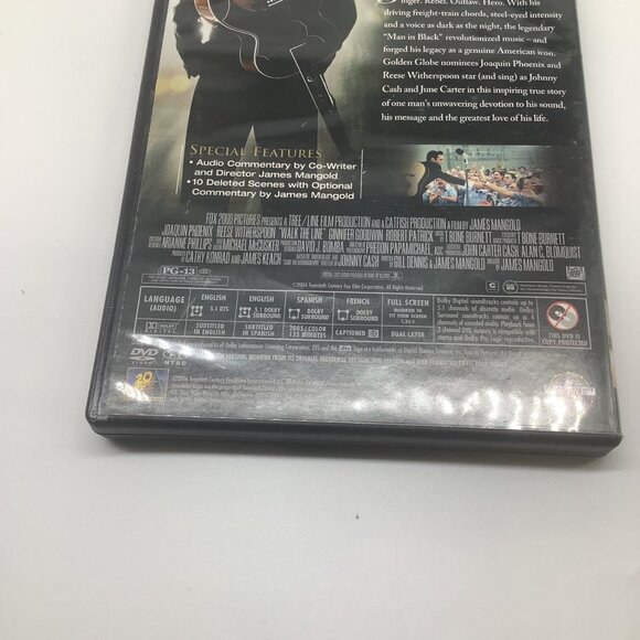 Walk The Line DVD 2006 Joaquin Phoenix Reese Witherspoon Drama Biopic Johnny Cas - Picture 8 of 9